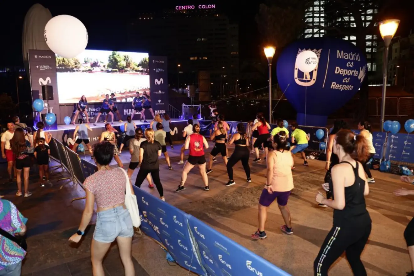 Vuelve 'La Noche del Deporte': Madrid no duerme